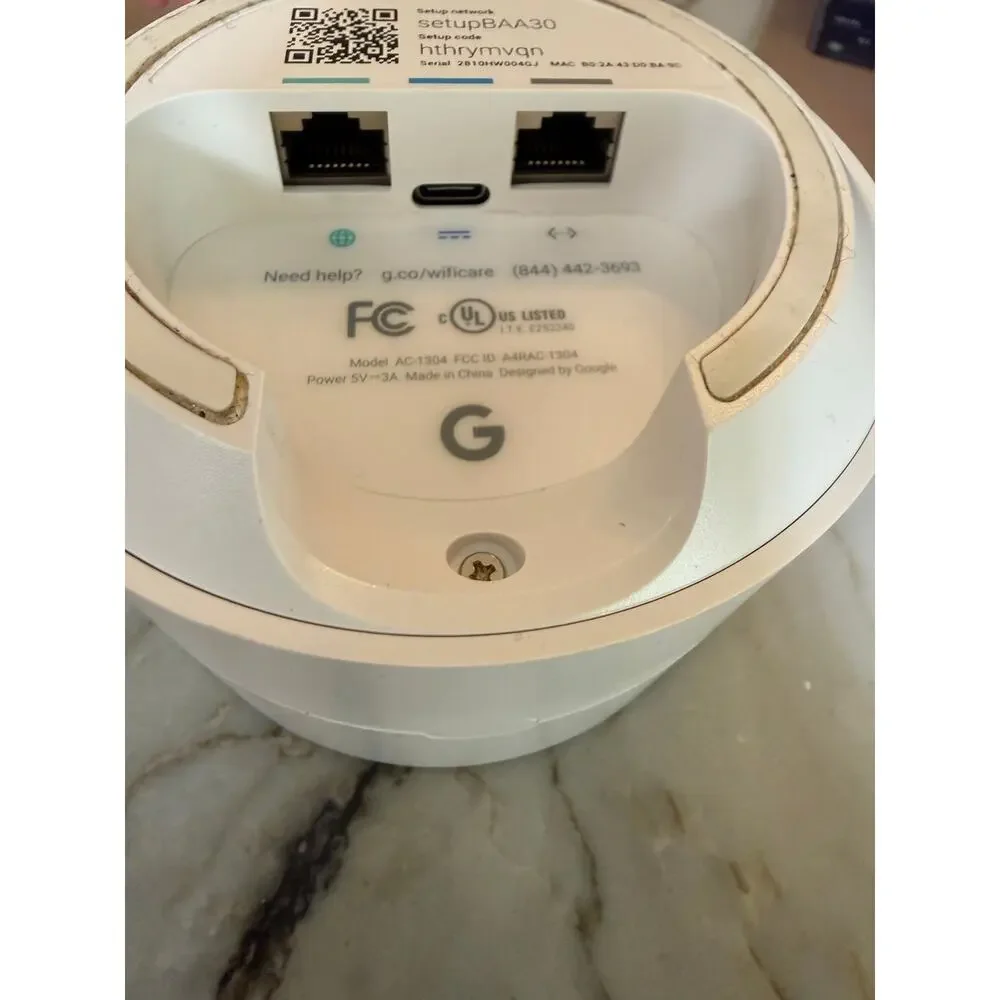 4 Pack Google WiFi Access Point Router Mesh Extenders AC 1304